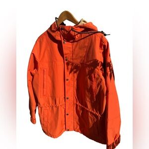 Alpine Design Men's Vibrant Orange Raincoat